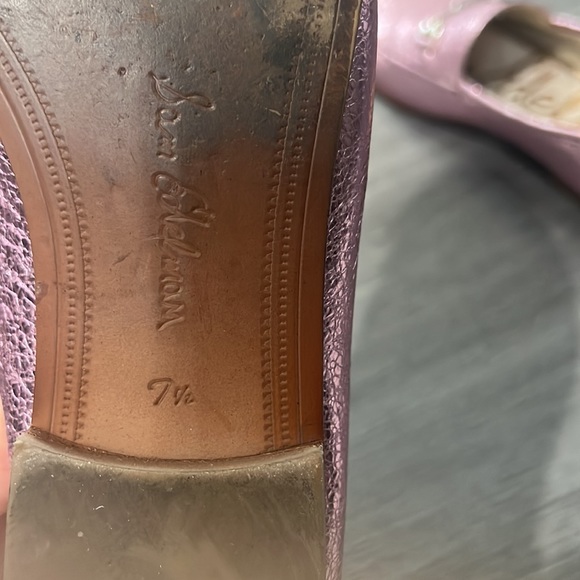 Sam Edelman Metallic Pink Loafer - Picture 5 of 5